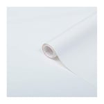 d-c-fix papier adhésif pour meuble uni-colore mat Blanc - film autocollant décoratif rouleau vinyle - pour cuisine, porte - décoration revêtement peint stickers collant - 90 cm x 2,1 m