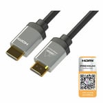 HDMI Cable HDCP2.2 HDR 18Gbps 6G Ethernet 3D Samson 6m Premium Certified 4K