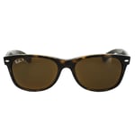 Rectangle Tortoise Brown Polarized Sunglasses