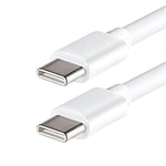 Lite-an 0.5 Meter Short USB C to USB C Cable - Fast Charging Type C Cable for iPhone 15 Pro Max, iPad, Samsung Phone - PD 65W USBC to USBC Charger Cable for Macbook and More