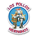 Los Pollos Hermanos Logotype Sticker, Accessories