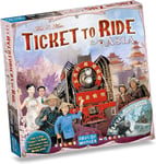 Days of Wonder | Ticket to Ride Asia Board Game EXPANSION | Ages 8+ | For 2 to 6