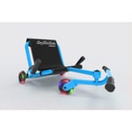 EzyRoller Classic Ride On Meander Trike Go Kart Outdoor Toy Kids LED Blue
