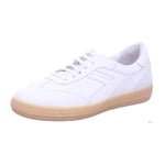 Andrea Conti Femme Da-Sneaker Basket, Gomme légère Blanche, 37 EU