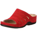 Berkemann Sydney Bine washable 01119, Chaussures femme - Rouge, 42 EU