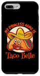 Coque pour iPhone 7 Plus/8 Plus My Princess Name Is Taco Belle – dicton sarcastique amusant