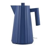 Alessi - Plissé vattenkokare 1,7 L 2400W blå