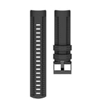 Suunto 9 - Le noir - Bracelet en Silicone souple pour montre connectée SUUNTO 9 Baro, accessoire de Sport de