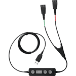 Headset-adapter Jabra Link 265, snabburkoppling till USB (hane)
