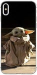 ERT Group Original Star Wars Coque de Protection pour Baby Yoda 001 iPhone X/XS Multicolore