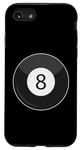 Coque pour iPhone SE (2020) / 7 / 8 Joueur de billard classique Magic 8 Huit Ball pour adultes et enfants