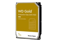 WD Gold Datacenter Hard Drive WD1005FBYZ - Disque dur - 1 To - interne - 3.5" - SATA 6Gb/s - 7200 tours/min - mémoire tampon : 128 Mo