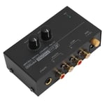 (UK Plug)Phono Preamp Independent Volume Control 100240V RIAA Equalization Low