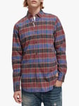 Scotch & Soda Lightweight Voile Long Sleeve Checked Shirt, 0219 - Combo C