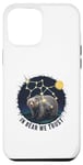Coque pour iPhone 12 Pro Max Dans Bear We Trust Constellation Moon