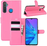 RKVMM Sony Xperia L4 Case, PU Leather Wallet Flip Cover Elegant Card Slot and Magnetic Closure Compatible With Sony Xperia L4 (Pink)
