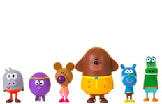 Hey Duggee toy figure set includes Duggee and his squirrels. Perfect toddlers toys from the CBeebies TV show.