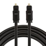 Cable - Connectique Tv - Video - Son - EMK 2m OD4.0mm Toslink mâle à câble audio numérique optique mâle