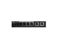 Ruijie Networks Rg-Es206gc-P Nätverksswitch Gigabit Ethernet (10/100/1000) Power Over Ethernet (Poe) Svart