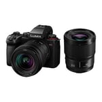 Panasonic Lumix S5II Mirrorless Camera with S 20-60mm + 50mm Lenses