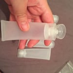 Hose Sample Split Bottle Empty Cosmetic Liquid Storage F Smooth Screw Cap 20ml