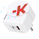 SKROSS EU USB Charger AC65PD - C to C cable included