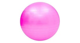 Swiss ball ballon de fitness gymnastique pour pilates yoga renforcement du dos avec pompe ballon   rose diametre 65 cm taille s