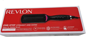 Revlon Pro Collection Salon One Step Straight and Shine Hair Straightening Brus