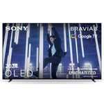 SONY BRAVIA 8 OLED 65 Pouces 4K HDR Google Smart TV (2024) |Fonctions Gaming Playstation 5, IMAX Enhanced, Dolby Vision Atmos, Chromecast, Apple AirPlay, 120Hz 65XR80