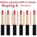 L’OREAL Paris Intense Volume Matte Lipstick - 640 LE NUDE INDEPENDENT