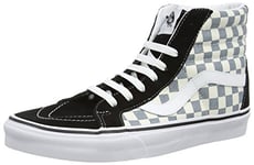 Vans Mixte Adulte Sk8-Hi Reissue Sneakers Hautes, Checkerboard, 39