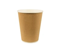 Papstar Pure, 300 Ml, Kartong, Brun, 0 - 90 °C, 9 Cm, 110 Mm