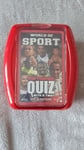TOP TRUMPS World Of Sport Quiz Game With A Twist 2016 500 Questions In Case BNIB