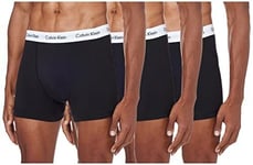 Calvin Klein Cotton Stretch Trunk Black 3 Pack - XL