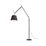 Artemide Tolomeo Mega golvlampa Black-black Ø42 cm