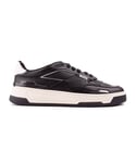 Boss Mens Baltimore Trainers - Black Leather - Size UK 7