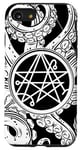 iPhone SE (2020) / 7 / 8 Geometric Lovecraftian Necronomicon Sigil & White Tentacles Case