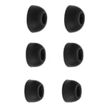 3 Pairs Ear Tips, Silicone Earbuds Compatible with JBL Tune 230NC TWS Black