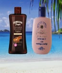 Hawaiian Tropic SPF 0 Sun Oil & After Sun Burn Lotion Tan Oil Bronzing Oil
