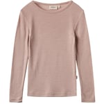 Wheat Ull T-shirt L/S Alfie Dry Rose | Rosa | 104 cm