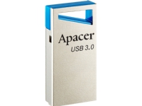 Pendrive Apacer Apacer USB flash disk, USB 3.0, 128GB, AH155, silver, AP128GAH155U-1, USB A, key ring