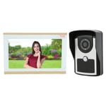 10in WIFI Wired Home Video Doorbell 1080P 2MP Manual Zoom IR Night 2 BGS