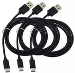 3X USB Type C Data Cable Usb-C Charging Cable Charger Cable for Xiaomi 12T 5G