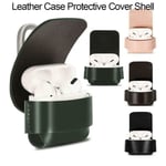 For Airpods3 Generation Protective Cover Leather D Shaped Blueto C Black