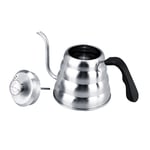 Pour Over Coffee Kettle - Gooseneck Tea Kettles - with Thermometer - 304 Stainless Steel - Gooseneck Teapot - for Home Coffee Brewing, Tea(1.2L)