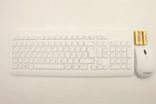 Lenovo IdeaCentre AIO 3 27IAP7 Wireless Keyboard Mouse Spanish White 5KM1C40672