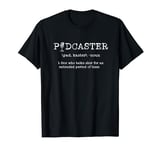 Podcaster Microphone Voice Talk Show Enthusiast T-Shirt