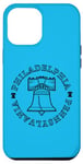 Coque pour iPhone 13 Pro Max Philly Liberty Bell Souvenir de vacances patriotique à Philadelphie