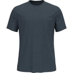 ODLO Men's Essentials T-Shirt with Natural Fibres Hiking Shirt