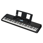 Yamaha PSR-EW320 Portable Keyboard for Beginners, 650 Authentic Instrument Voices and 76 Touch-Sensitive Keys with 48-Note Polyphony, Includes 2 Online Lessons with Yamaha Music School Teacher